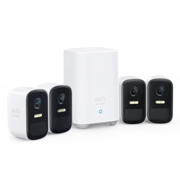 eufy Cam 2C Wire Free Full-HD Security 4-Camera Set DS-379